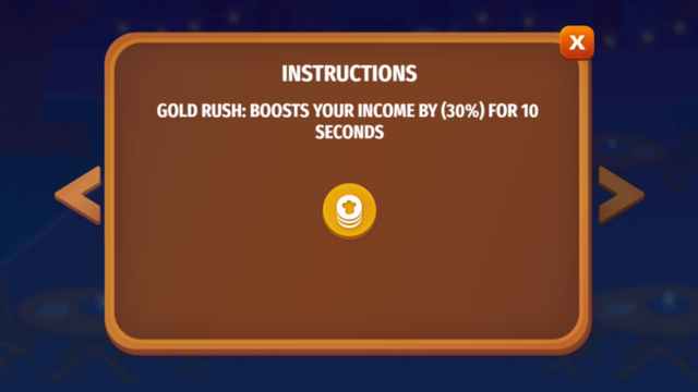 Cooking Mania- Gold Rush Powerup