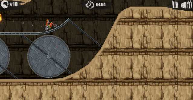 Moto X3M Bike Race Gameplay Screenshot level 10