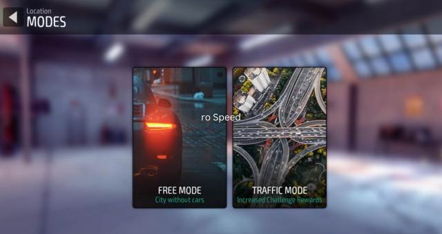 Nitro Speed Game Modes