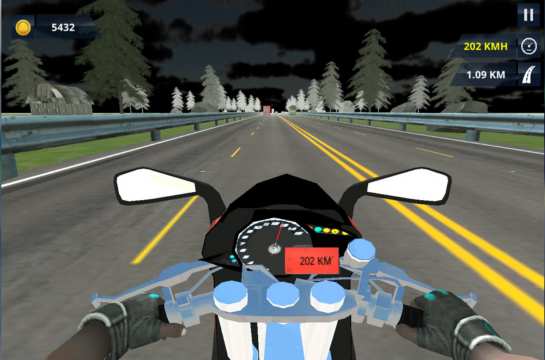 Traffic Rider Gameplay Screenshot - Traffic Ride Mode