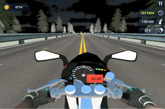 Traffic Rider Gameplay Screenshot - Traffic Time Mode