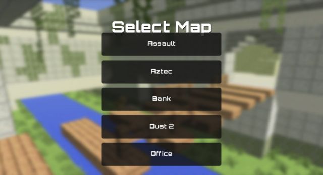 Various Maps in the  Game