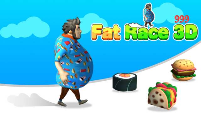 Fat Race 3D- play at Y9 Free games