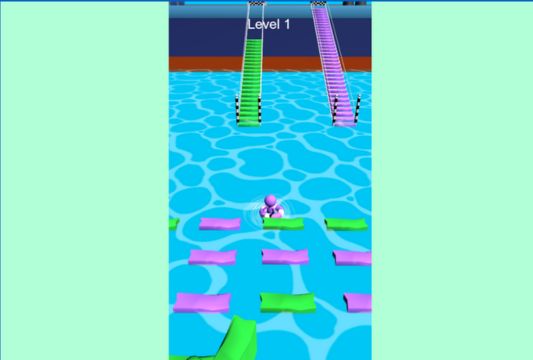 Bridge Water Rush Gameplay Screenshot