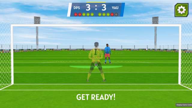 Gameplay Screenshot - As a goalkeeper