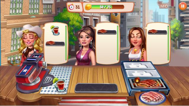 Cooking Frenzy Gameplay screenshot