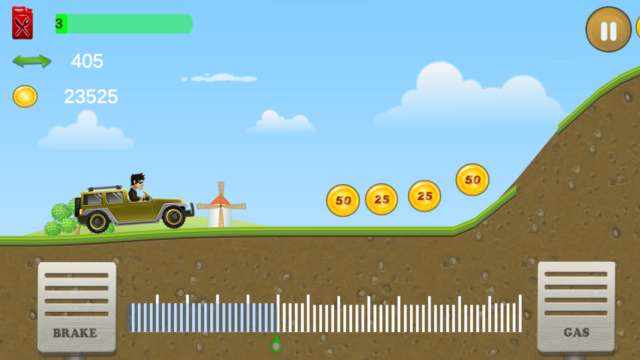 Hill Climb Racing 2 - Gameplay Screenshot