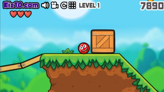 Red Ball Forever Gameplay Screenshot