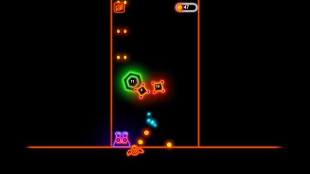 Neon Blaster Gameplay Screenshot
