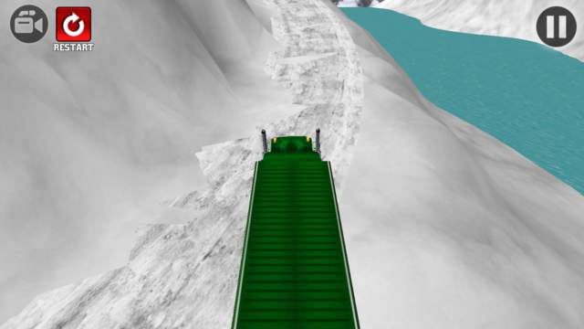 Semi Truck Snow Simulator - Gameplay screenshot