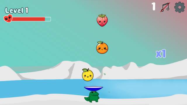 Fruitfall Catcher - Gameplay Screenshot
